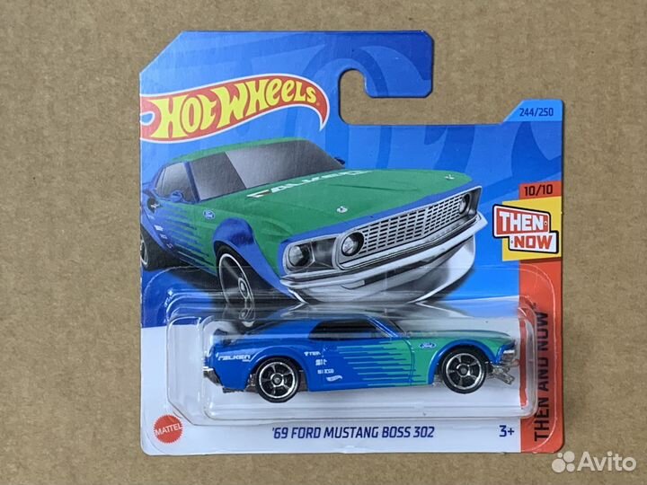 Hot Wheels 69 Ford Mustang Boss 302 Falken