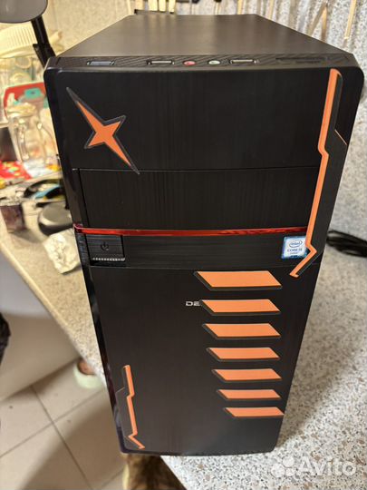 Игровой компьютер с монитором бу (комплект)