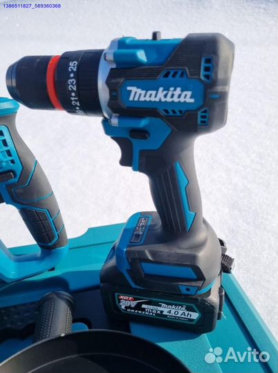 Шуруповерт перфоратор болгарка набор (Арт.59617)