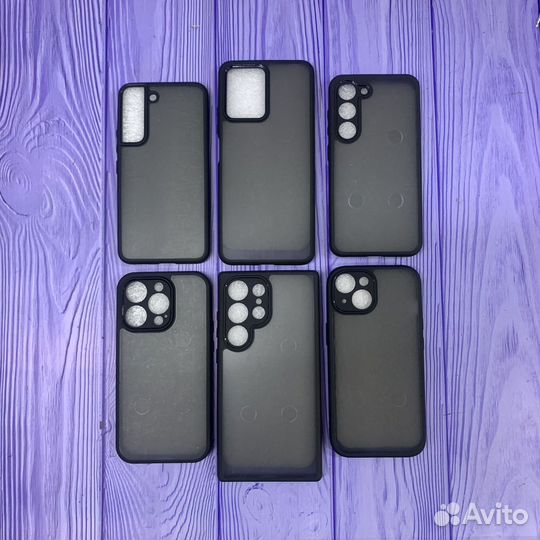 Чехол на iPhone/Samsung/Xiaomi Matte Case матовый