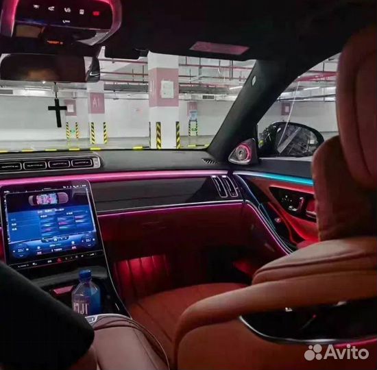 Активная подсветка Mercedes-Benz W223 S class