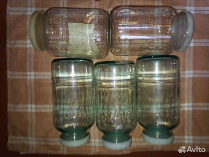 Большие Банки стеклянные