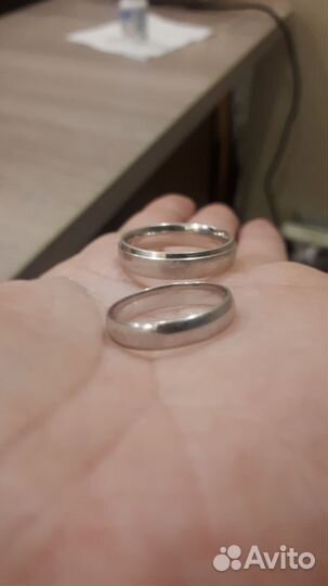 Серебряные обручалки