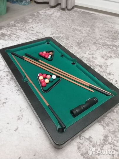 Бильярдный стол детский размер 57х32