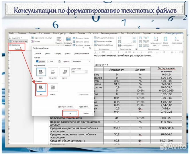 Набор текста, схемы, таблицы,Реестр, Транскрибация