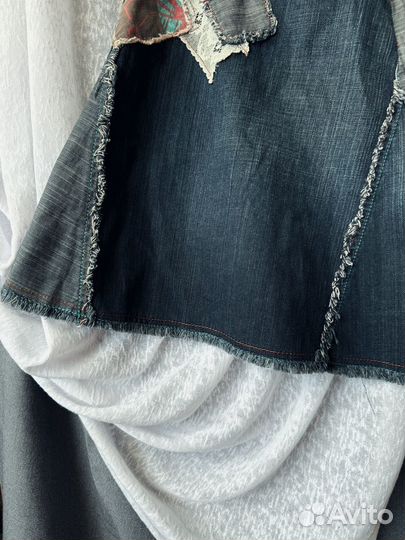 Юбка пэчворк