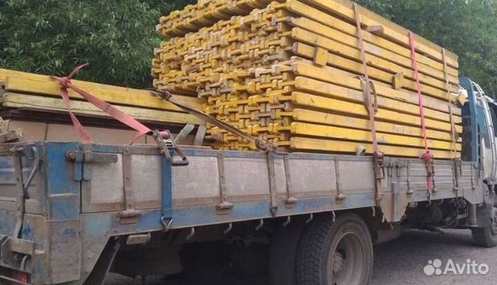 Балка двутавровая деревянная бу