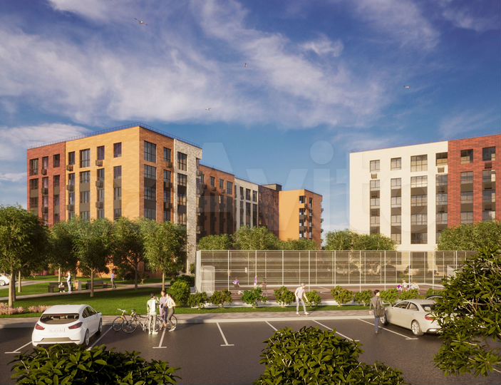 1-к. квартира, 35 м², 1/6 эт.