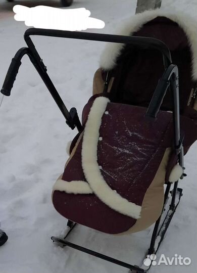 Санки коляска Скользяшки Северные