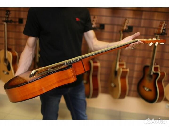 Homage LF-3800CT-SB с вырезом акустическая гитара