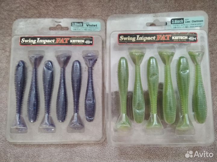 Keitech силиконовые приманки