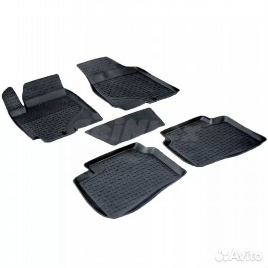 Коврики KIA Cerato 2012 салон, багажник+брызговики
