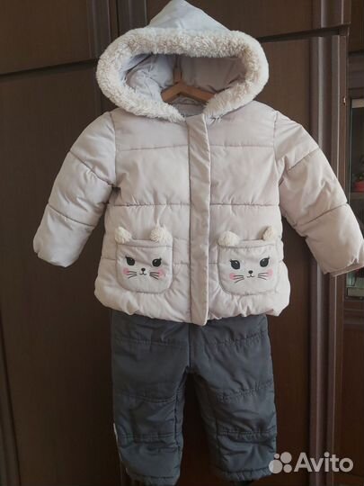 Зимний комплект для девочки 86