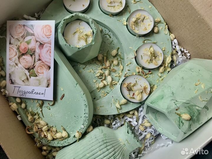 Набор гипсовых изделий