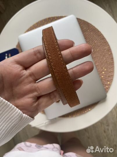 Новый ремешок натуральная замша Zara