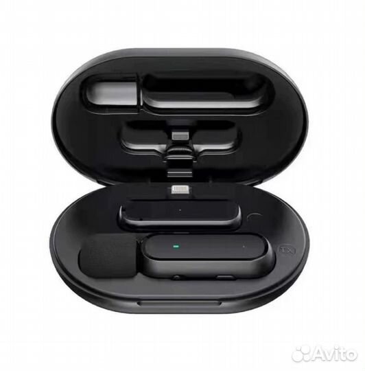 Петличный микрофон для Android iOS конденсаторный