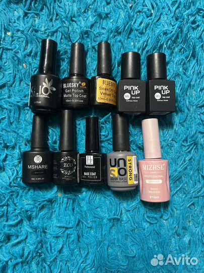 Бызы топ для ногтей уф