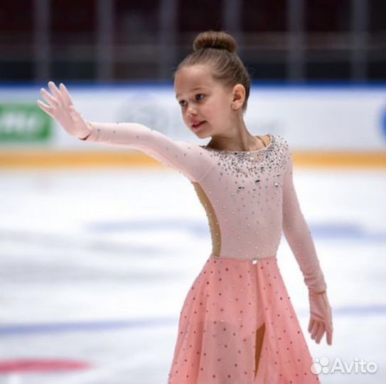 Платье для фигурного катания 122-128