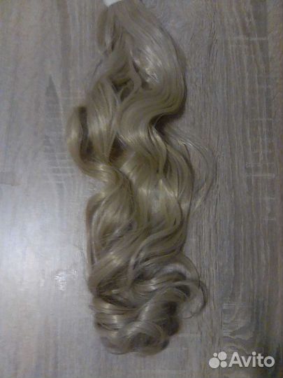 Хвост шиньон волосы для наращивания