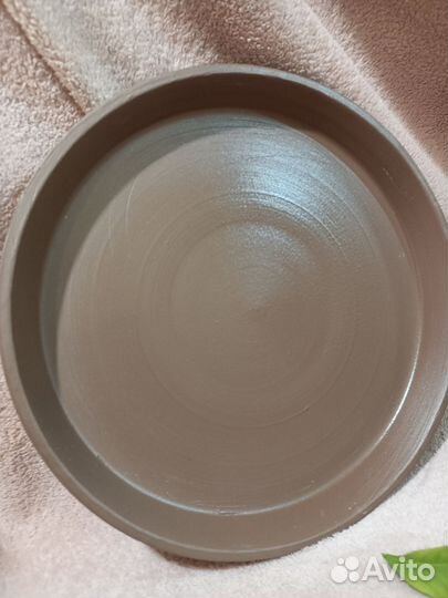 Тарелки глиняные (обожженные)