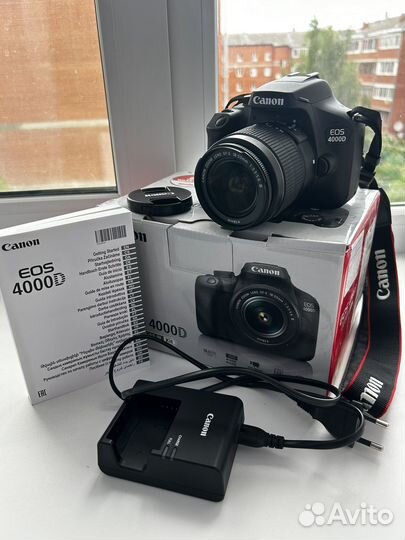 Фотоаппарат canon eos 4000d
