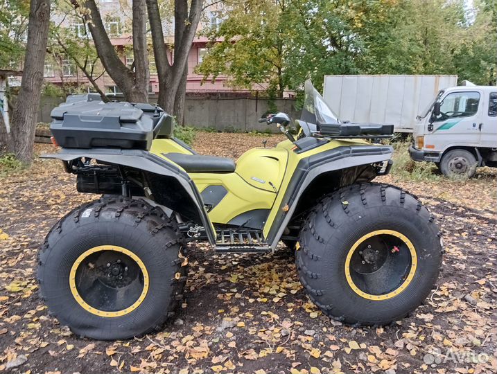 Квадроцикл Сокол 1.5 на мостах УАЗ