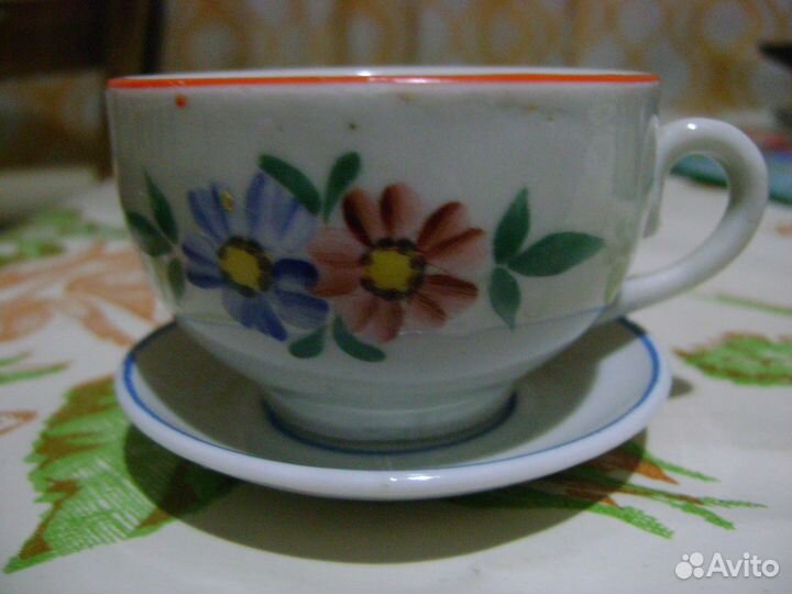Чайная пара СССР /от детского сервиза