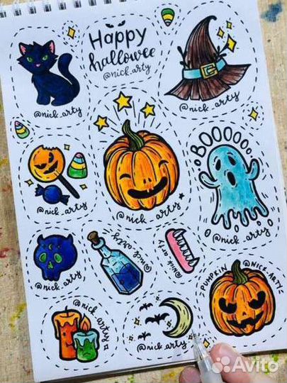 Стикербук. Рисуй и клей