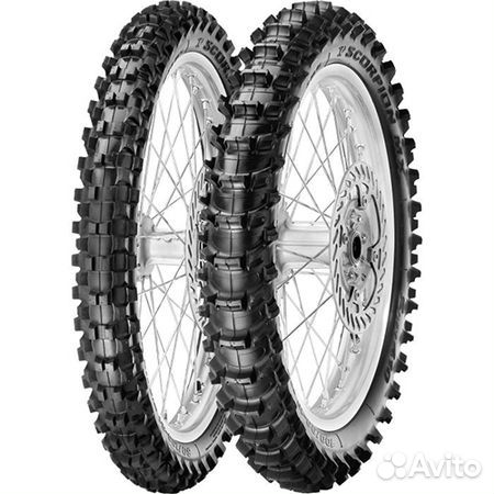 19/100/90 Pirelli Scorpion MX Soft 57M TT Rear NHS