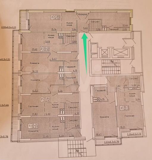 2-к. квартира, 48,3 м², 12/18 эт.