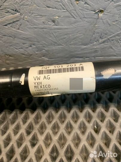 Привод задний левый Volkswagen Atlas 3.6 FSI