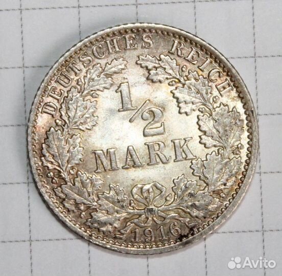 1/2 марки 1916 год 