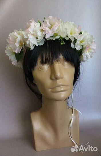 Венок на голову из цветов