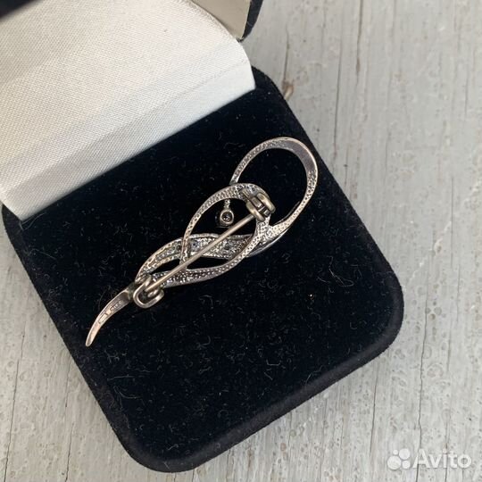 Брошь серебряная 925