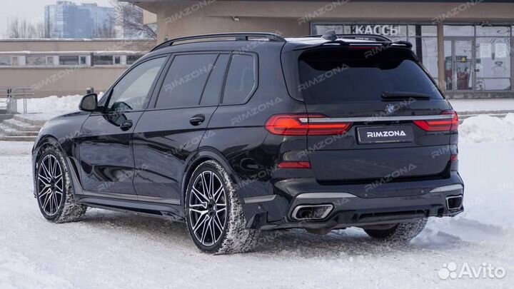 Кованые диски R22 на BMW X7. Новые диски