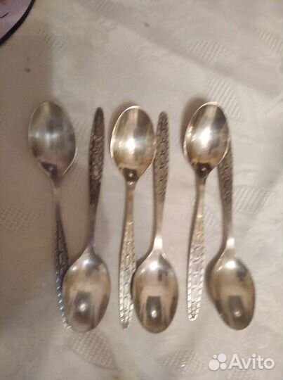 Ложки столовые мельхиор СССР