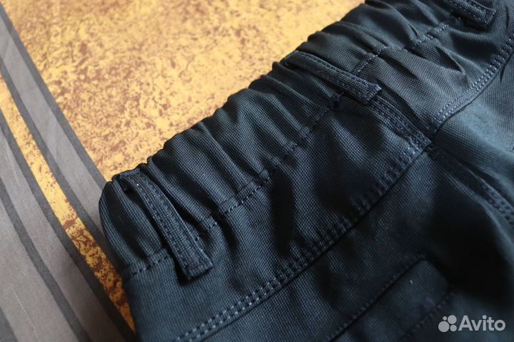 Брюки детские для мальчика 110-116 рост. темно-син