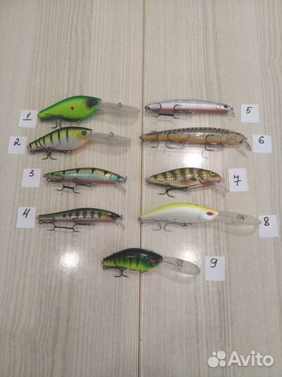 Воблеры бу оригинал