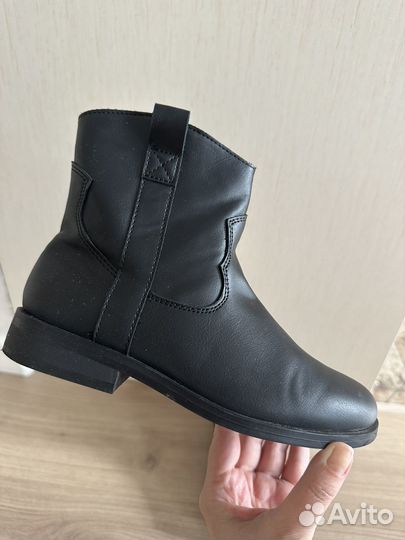 Ботинки на девочку 34 размер