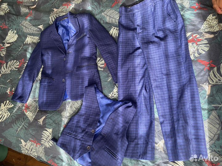 Школьный костюм для мальчика 128