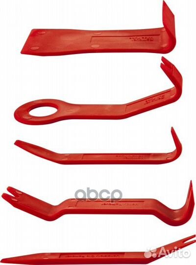 Набор съемников обивки 5 предметов aurts5 thorvik