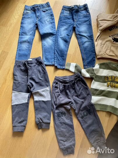 Одежда на мальчика пакетом 104-110