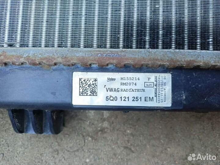 Радиатор охлаждения octavia а7