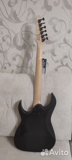Электро гитара ibanez GIO GRG121DX-BKF black flat