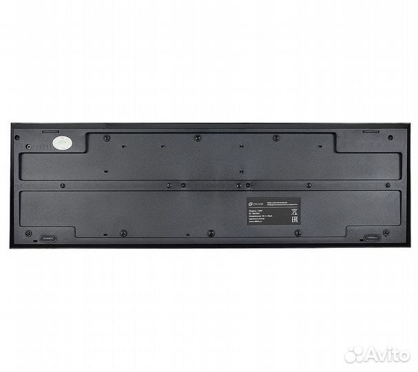 Клавиатура Оклик 120M, черный