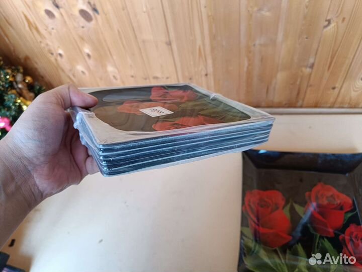 Набор тарелок квадратных