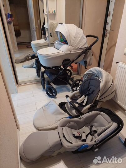 Коляска 3 в 1 tutis viva life