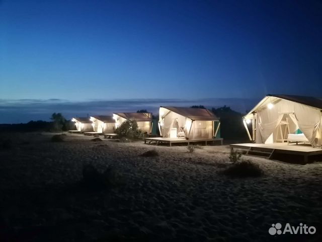 Палатки для Глэмпинга укомплектованные, б/у