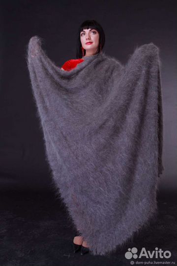 Шаль натуральная (подшерсток козы)