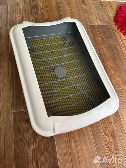 Лоток для кошек с высоким бортиком